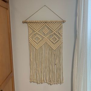 Macramé wall décoration